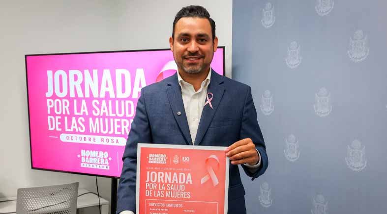 Homero Barrera impulsa acciones para fortalecer la salud 1 Homero Barrera