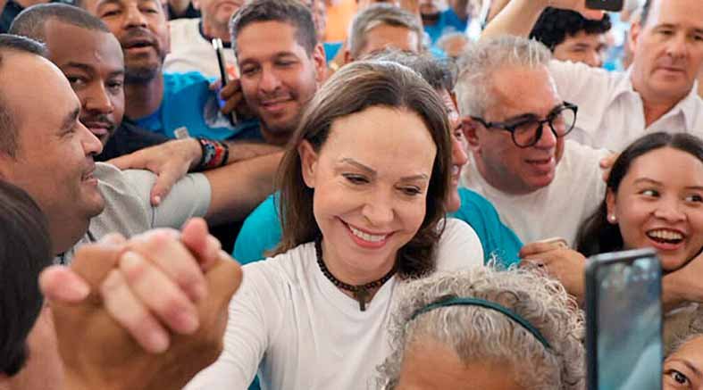 María Corina Machado regresa a Venezuela 1 María Corina
