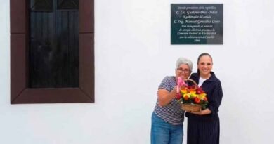Tania Ruiz reconoce liderazgo comunitario de la Casa Ejidal de Puerta de Palmillas Tania