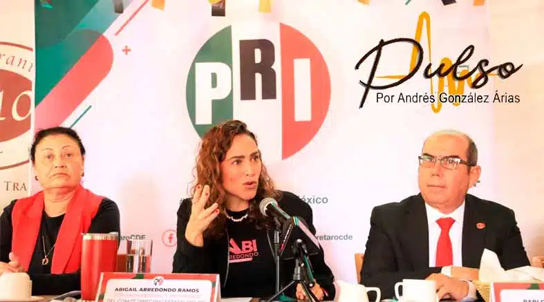 “En el 27, el PRI podría tener candidato para la gubernatura a mediados de noviembre”: Abigail Arredondo. 1 el pri podría