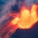 El volcán